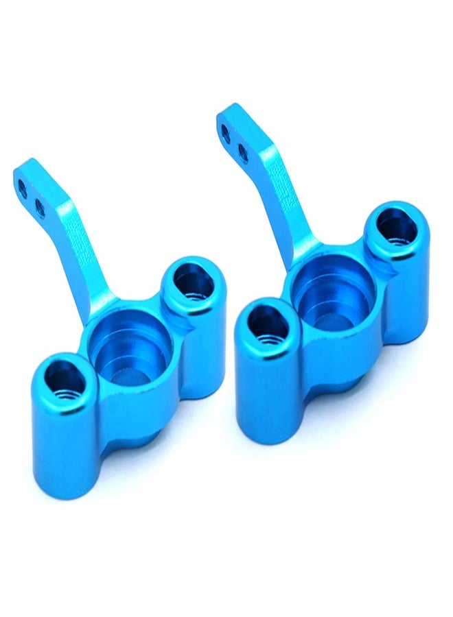 LAFEINA Metal Front Hub Carrier 122011 Upgrades Parts Replacement for 1/10th Nitro On Road Touring Car HSP 94122(Blue) - Image 3